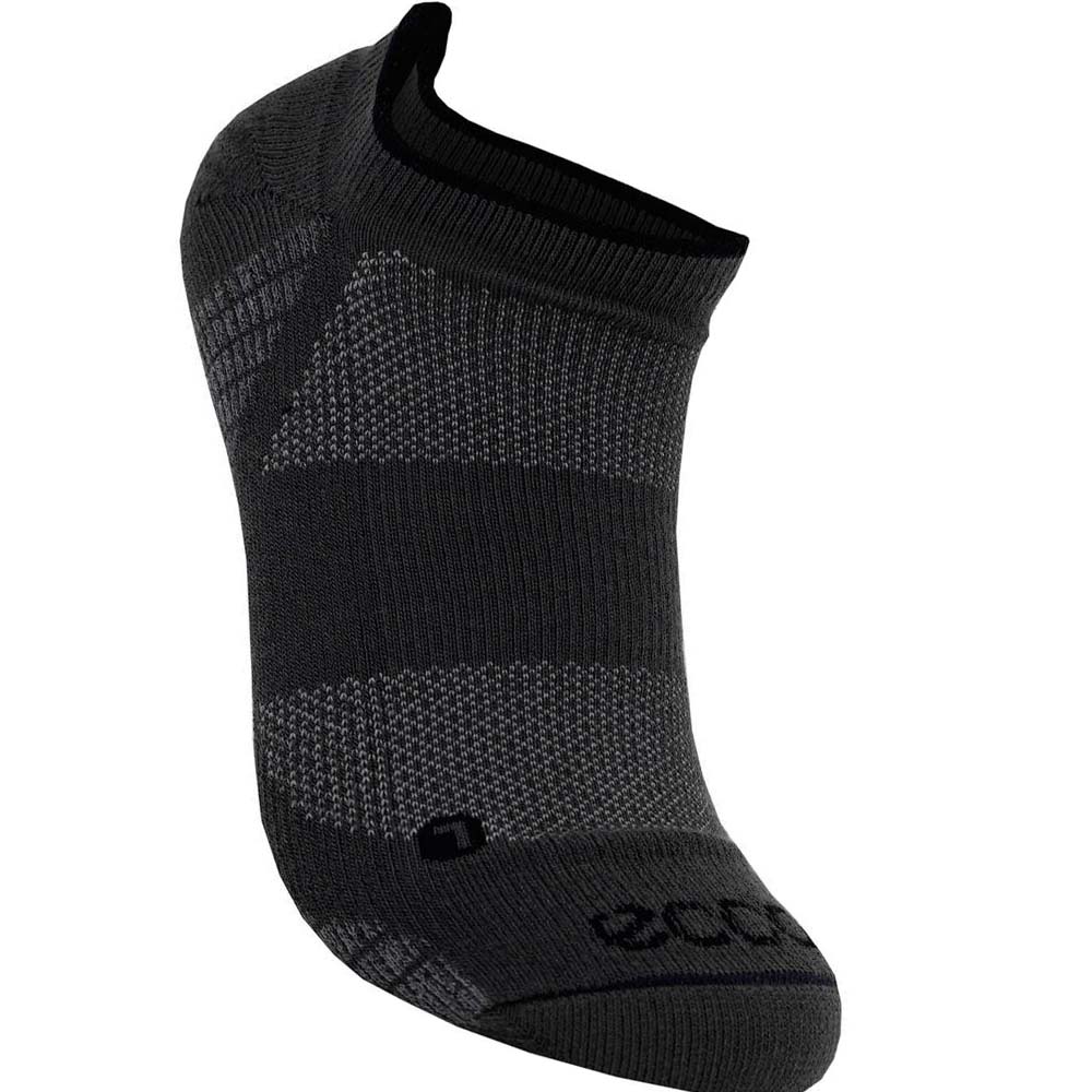 Men\'s Ecco Golf Low-cut Socks Black | USA 837ILH